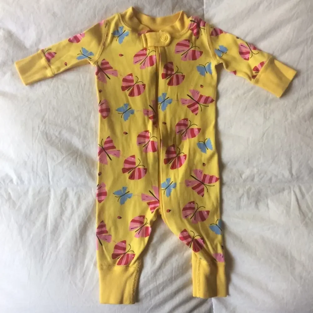 Hanna Andersson Infant Butterfly Pajamas